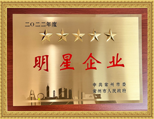 2022常州市五星明星企業